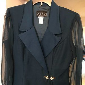 Alex Evenings Blouse and Skirt two piece set